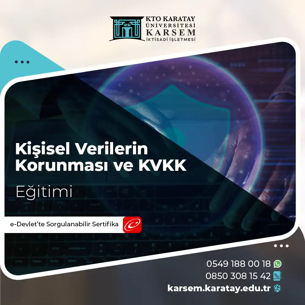 Kişisel Verilerin Korunması Kanunu Sertifika Programı